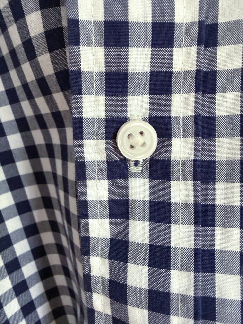 J.Crew Crewcuts Boys Gingham Button Down Shirt - Size 12 - Picture 10 of 10
